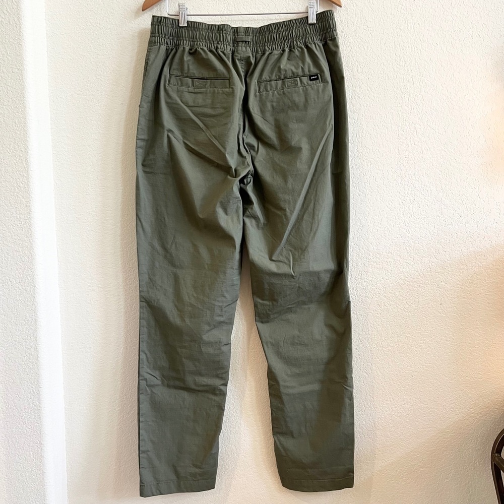 Prana‎ Palisades Ripstop E-Waist Pants Jogger in Rye Green Gorpcore Size L - Picture 10 of 15